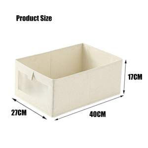 Armoire pliante multifonctionnelle Organisateur de rangement de vêtements Tiroir à vêtements ultra spatial Organisateur de placard avec poignée - Product Image 2