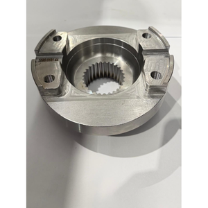 ATCOVI Engrenage à bride de transmission de puissance à motif circulaire en acier poli, composants essentiels pour l'industrie minière - Product Image 3