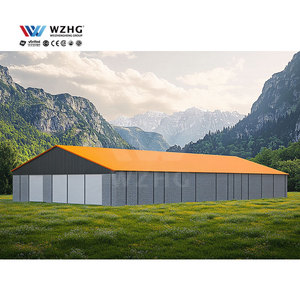 Kết cấu thép nặng di động để dễ dàng di dời nơi trú ẩn tạm thời được thiết kế cho các khu công nghiệp nông nghiệp - Product Image 2