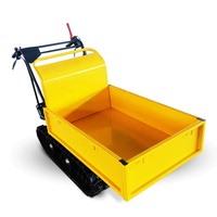 KONSTANT Mini-Dumper Mini-Raupenkipper 300 kg Ladekapazität Selbstladend 6,5 PS Benzinmotor Angetrieben