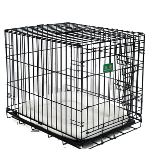 Vente en Gros de <span class=keywords><strong>Cage</strong></span> pour Chien et Chat à Motif Solide de Grande Taille Construction Simple et Durable en Fer Noir en Acier Inoxydable pour Usage Intérieur et Extérieur - Product Image 1