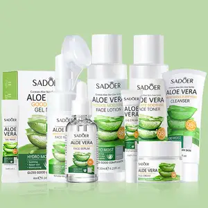 Aloe Vera 98% bio naturel végétalien Anti-acné soins du visage beauté brume hydratante gel exfoliant sérum lotion crème pour le visage