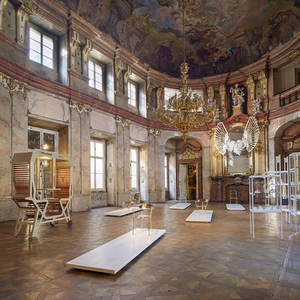 आधुनिक हाथ उच्चारण कुर्सी अवकाश दिन रहने वाले कमरे में सामयिक लाउंज चेयर होटल लॉबी गुलाबी टफ्टेड राउंड बैरल कुर्सी - Product Image 3