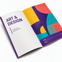 Service d'impression personnalisé pas cher pour catalogues, brochures et flyers A5 de l'entreprise d'impression du Jiangsu, avec reliure plastique et papier offset 300 g/m²