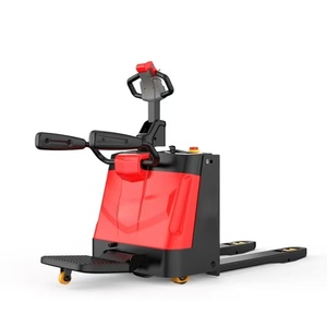Transpalette Électrique Hydraulique Complet avec Plateforme <span class=keywords><strong>de</strong></span> Conduite, 2500 kg, Batterie au Lithium, Type Conducteur, pour Manutention Industrielle <span class=keywords><strong>de</strong></span> Cargaisons - Product Image 2