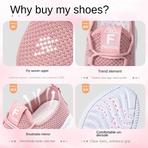 Zapatillas Deportivas Casuales de Verano 2025 para Mujer, con Cordones, Transpirables, Ligeras, con Suela Suave, Forro de Malla, Entresuela de PVC, Color Sólido - Product Image 3