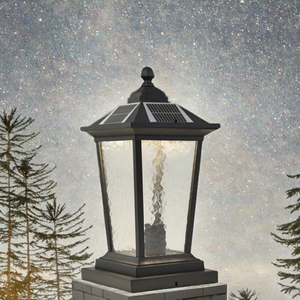 Outdoor IP65 Waterproof Aluminum Modern Fence <b>Pillar</b> Lamp Solar LED Gate <b>Light</b> Adjustable Color Temperature Garden Decoration - Product Image 3