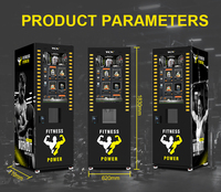 Distributeur automatique de boissons protéinées TCN avec écran tactile multilingue pour les salles de sport, les centres de remise en forme, les clubs sportifs et les entreprises