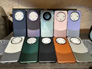 Deluxe Soft Feel para Huawei Mate 60 Series Funda de teléfono <span class=keywords><strong>completa</strong></span> a prueba de golpes de cuero de moda de lujo - Product Image 6