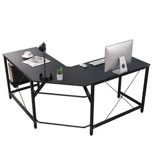 Офисная мебель для домашней работы, высокотехнологичная Металлическая Угловая рабочая станция, компьютерный стол для учебы, современный офисный стол руководителя