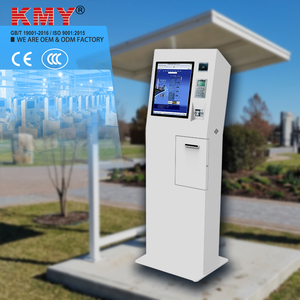 Station de paiement automatique pour <span class=keywords><strong>garage</strong></span> de stationnement avec lecteur de tickets à code-barres, armoire en acier robuste, ODM - Product Image 1