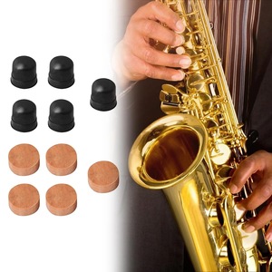 Ensemble de 10 instruments en laiton avec boutons de décharge d'eau, coussinets souples avec valve d'eau, clés en cuivre de haute qualité - Product Image 1