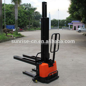 Apilador manual de alta calidad, plataforma hidráulica trans - Product Image 2