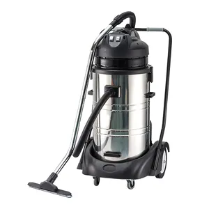 Industrial China motor 3000W 80L Wet And Dry Vacuum Cleaner With Luxury Base stick vacuum for sofa