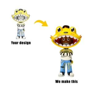 Fabricant professionnel de figurines d'<span class=keywords><strong>anime</strong></span> en vinyle personnalisées à l'échelle 1:10, de 2D à 3D, jouet de designer, décoration intérieure - Product Image 1