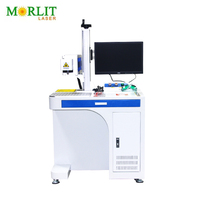 Machine de marquage laser UV CO2 à fibre optique 5W 10W 20W 30W 50W pour gravure interne sur cristal, aluminium, plastique, cuir, bois, acrylique, verre
