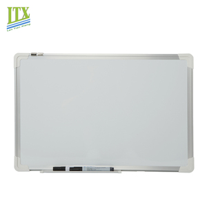 Tablero <span class=keywords><strong>blanco</strong></span> de aluminio para escuela y niños, pizarra blanca pequeña de borrado en seco magnético con marco - Product Image 3
