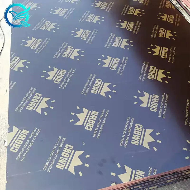 1250*2500*18mm brown film faced or black film faced plywood / film face plywood for formwork construction