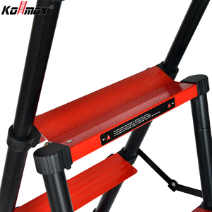 Bán buôn 8 + 9 bước nhôm mở rộng thang có thể gập lại bền đôi bên kính thiên văn thang với Bàn đạp rộng - Product Image 5