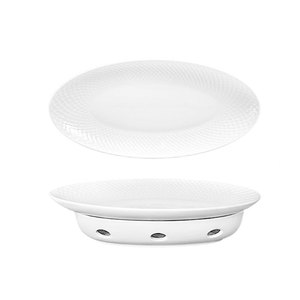 Piatto Riscaldante per Candele, Stile Americano Commerciale, Piatto Ellittico, Piatto a Forma di Cuore di Loto, Piatto Speciale Isolante in <span class=keywords><strong>Ceramica</strong></span> - Product Image 5