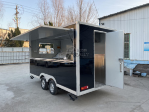 2025 entièrement équipé Taco Hot Dog Vend Food Truck USA remorque de chariot de nourriture de rue <span class=keywords><strong>Scooter</strong></span> d'<span class=keywords><strong>occasion</strong></span> à vendre en Suède - Product Image 5