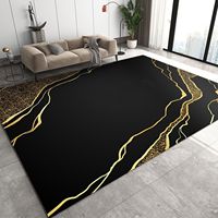 0253 Moderner Rutschfester Steingrün-Marmor-Teppich Abstraktes Muster Teppiche für Wohnzimmer