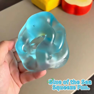 Squishy Ball Stress Relief Sensory Fidget Squeeze Toy for Unisex Boys Girls Kids Adults Office Desk - Product Image 2