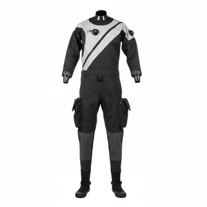 Trajes de Buceo Profesionales Personalizados, Impermeables, Ligeros, de Tela Reforzada con Caucho Butílico, con Cierre Frontal en el <span class=keywords><strong>Pecho</strong></span> <span class=keywords><strong>para</strong></span> Adultos, Deportes Acuáticos - Product Image 1