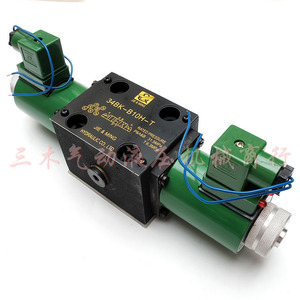 Vanne directionnelle hydraulique à solénoïde Jie Ming 34BK-B10H-T 315 bars 100 L/min à montage sur panneau en fonte - Product Image 1