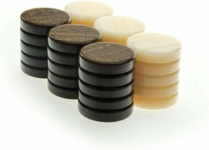 Acrílico plástico colorido damas Backgammon piezas <span class=keywords><strong>de</strong></span> <span class=keywords><strong>ajedrez</strong></span> a medida fiesta en CASA MESA juego piezas para adultos niños jugar Juguetes - Product Image 5