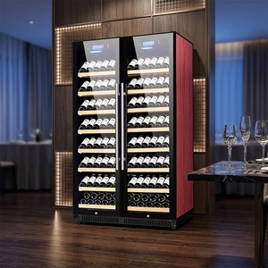 Freestanding Wine Storage Cabinet Cellar Cooling System Home Commercial <b>Fridge</b> for <b>Bar</b> Hotel Living Room H320s Large Capacity - Product Image 3