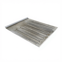 Plaques de plafond en maille perforée en acier inoxydable sur mesure avec des trous ronds/carrés pour les applications énergétiques et minières
