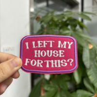 Échantillon gratuit tissu personnalisé brodé Patch Badges lettre patchs pour vêtements