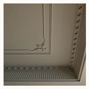 Moulage mural plat moderne en mousse de polyuréthane écologique, durable, auto-adhésif et résistant à l'humidité pour hôtels - Product Image 4