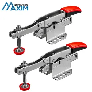 אוטומטי-לכוונן להחזיק clamp toggle עם צלחת בסיס אנכי