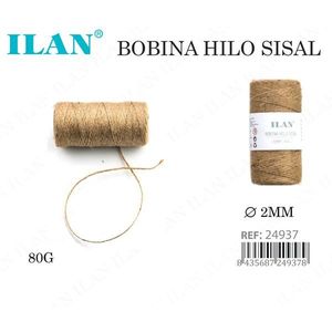 Bobina di Filo di Sisal Naturale 2mm 80g - Product Image 3