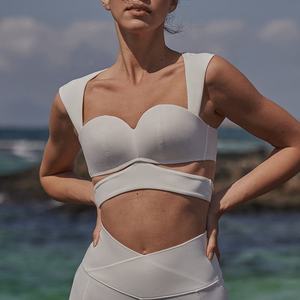 <b>Factory</b> Wholesale Custom New Style Personalized Yoga Bra High Quality Women Workout Sports Bra - Product Image 2