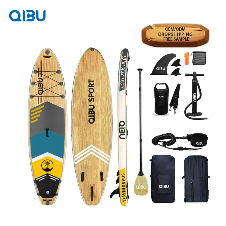 Qibu China Fabrikant Water Sportartikelen Plastic Sup Isup Paddle Board