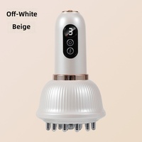 Masseur Électrique Portable Intelligent en Acier Inoxydable Alimenté par USB avec Fonction Musicale, Gua Sha, Ventouses et Grattage Corporel à Domicile