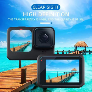 Película protectora de pantalla 3 en 1 2.5D 9H, vidrio templado transparente para cámara para GoPro Hero 13 12 11 10 9 8, lente de cámara y película de pantalla - Product Image 6
