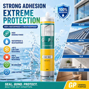 Sellador de Silicona Acética GP de Alta Calidad a Precio de Fábrica para Vidrio de Ventanas - Product Image 3