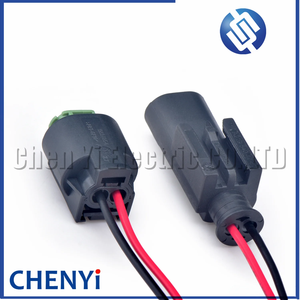 2 دبوس Air ، مستشعر رادار عكسي ABS ، قابس مستشعر ABS 0973202 1-8000-1 من 1 من 1 مع سلك - Product Image 4