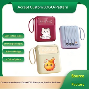 Batterie externe portable mini autonome en PVC, <span class=keywords><strong>10000</strong></span> mAh, grande capacité, personnalisable avec impression de logo – Meilleures ventes - Product Image 3