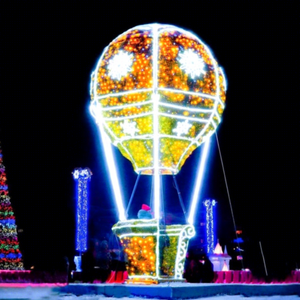 Agrandissez la beauté et la couleur des places publiques avec des spectacles de ballons lumineux pour les centres de villégiature, les centres commerciaux et les espaces événementiels publics - Product Image 1