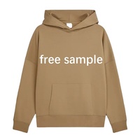 Sweatshirts à capuche et sweatshirts pour hommes 100% coton vierge épais éponge française qualité de luxe poids lourd coupe surdimensionnée logo imprimé personnalisé