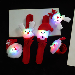 Gafas de Peluche con Luces Navideñas, Diademas, Anillos, Decoraciones para Fiestas y Celebraciones Navideñas - Product Image 4