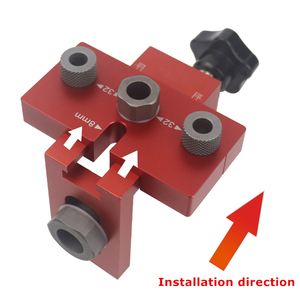 Dụng Cụ Tự Làm Lắp Ráp Đồ Nội Thất Cho Tủ Bộ Dụng Cụ Gá Chốt Gỗ 3 Trong 1 Dụng Cụ Định Vị Lỗ Bỏ Túi Dụng Cụ Định Vị Chốt Dẫn Hướng Khoan - Product Image 6