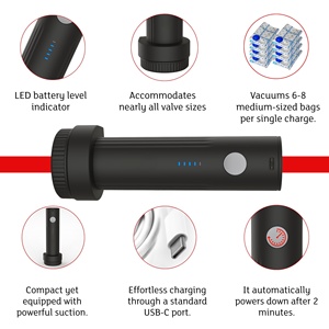 Pompe électrique USB pour sacs de compression sous vide - Product Image 4