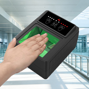 Appareil biométrique Xinlian à double capteur d'empreintes digitales pour <span class=keywords><strong>passeport</strong></span>, capture de photos de visa, équipement pour agences de voyage - Product Image 1