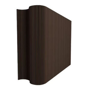Paneles Acústicos <span class=keywords><strong>Catalin</strong></span> Modernos de MDF con Revestimiento de Madera de Nogal, Absorbentes de Sonido, 90% de Reducción de Ruido, para Decoración de Interiores de KTV, Resistentes al Fuego - Product Image 3